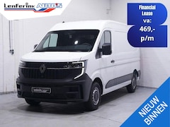 Renault Master - 2.0 dCi 130 pk L2H2 Incl. BPM ex BTW, Apple Carplay, Trekhaak 2.500 kg, Dodehoek Assist, L