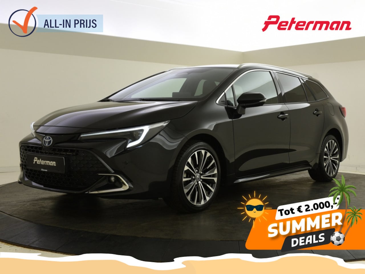 Toyota Corolla Touring Sports - 1.8 Hybrid Style | PDC | Elektr. a. klep | Halfleer | - AutoWereld.nl