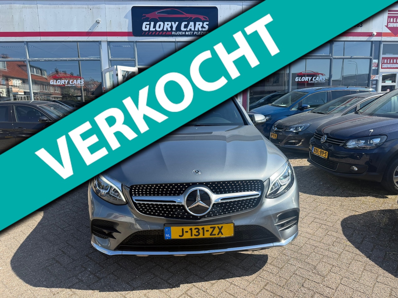 Mercedes-Benz GLC-klasse Coupé - 250 4MATIC Business Solution AMG AUTOMAAT-LEER-CAMERA - AutoWereld.nl