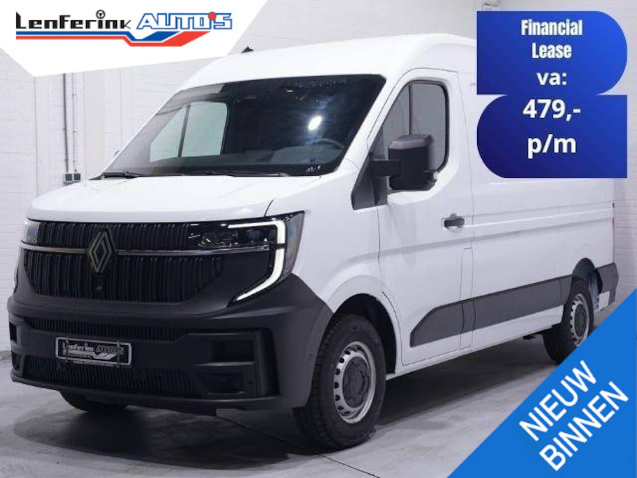 Renault Master - 2.0 dCi 130 pk L2H2 Incl. BPM, ex BTW, Navi Apple Carplay, Airco, Laadruimte Pakket, PDC a - AutoWereld.nl