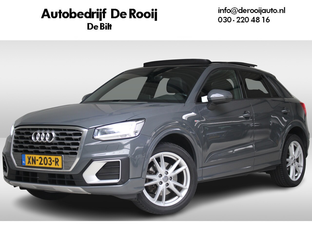 Audi Q2 - 1.4 TFSI CoD 150PK S-Tronic S-Line Panoramadak | Navigatie | Trekhaak | Led Plus | Stoelve - AutoWereld.nl