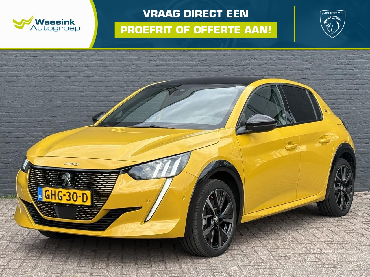 Peugeot e-208 - EV GT 350 50 kWh | 1e Eigenaar | SOH 98% | Adaptieve Cruise Control | Elektrisch verstelba - AutoWereld.nl