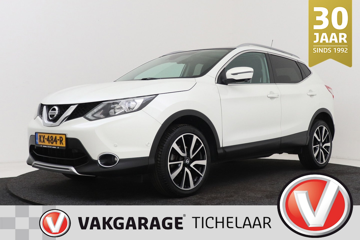 Nissan Qashqai - 1.6 Tekna | Org. NL | 360 Camera | Pano | Dodehoekdet. | Parkeersensor | Cruise Control | - AutoWereld.nl