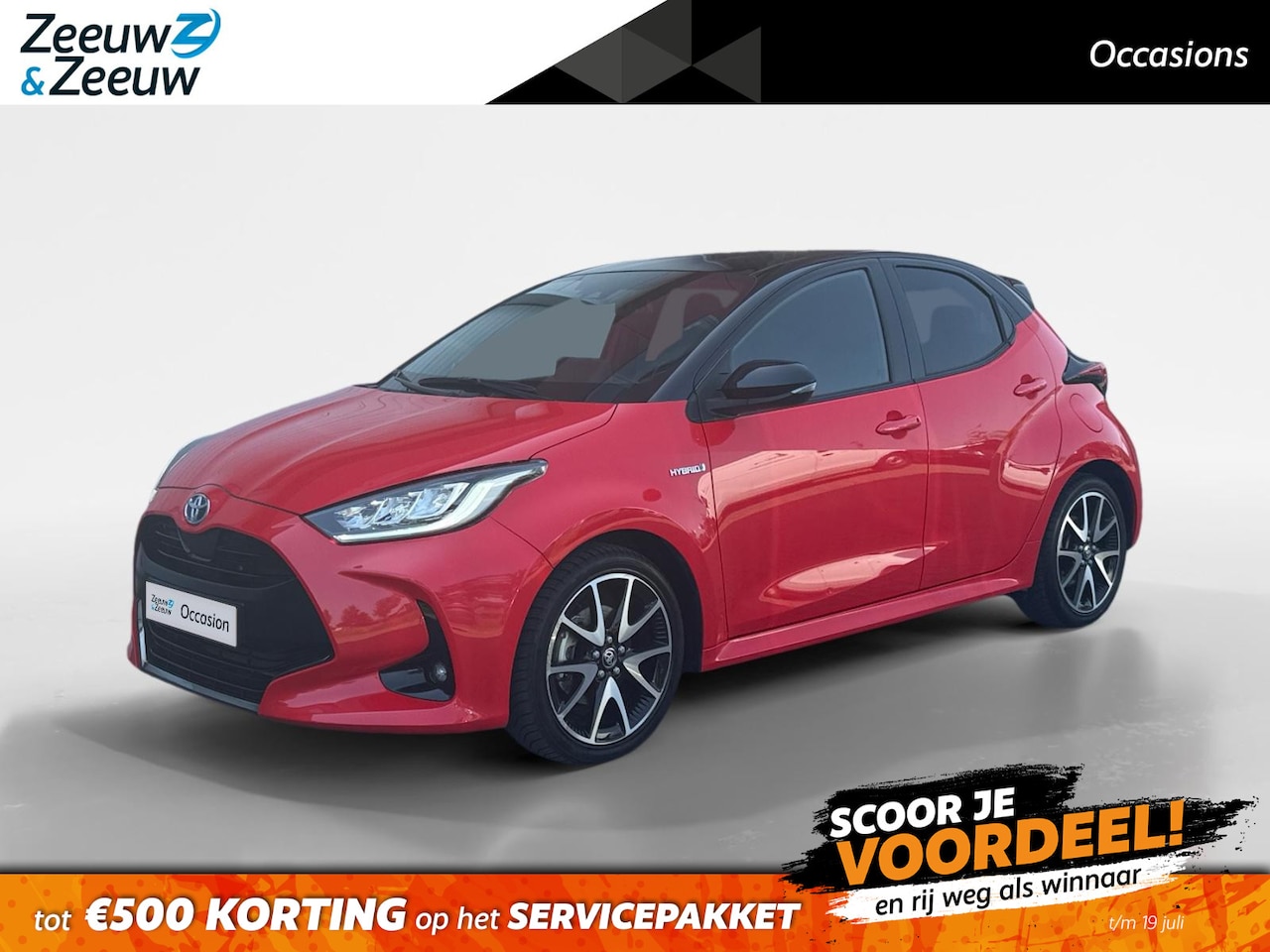 Toyota Yaris - 1.5 Hybrid Launch Edition | Climate control| Stoelverwarming| Head up display| Achteruitri - AutoWereld.nl