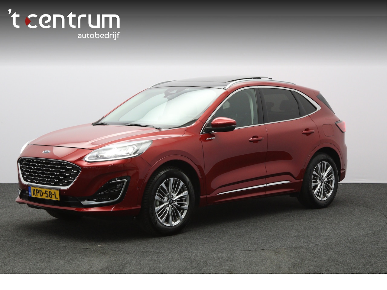 Ford Kuga - 2.5 PHEV Vignale 2.5 225 PK PHEV Vignale, Trekhaak, Panoramadak, Leder, B&O Sound, Winterpakket, Leder - AutoWereld.nl