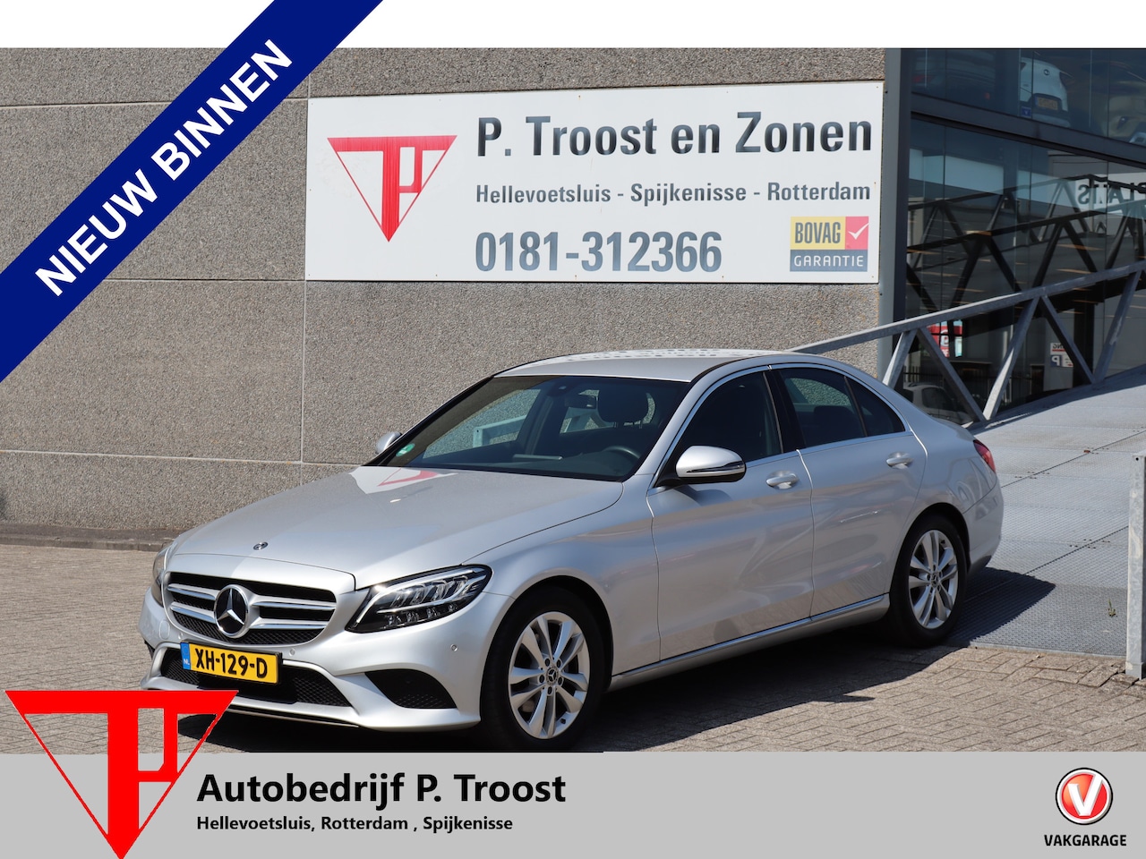 Mercedes-Benz C-klasse - 180 FACE LIFT/Orig. NL/Virtueel cockpit/Apple carplay/Stoelverwarming/Achteruitrijcamera/L - AutoWereld.nl