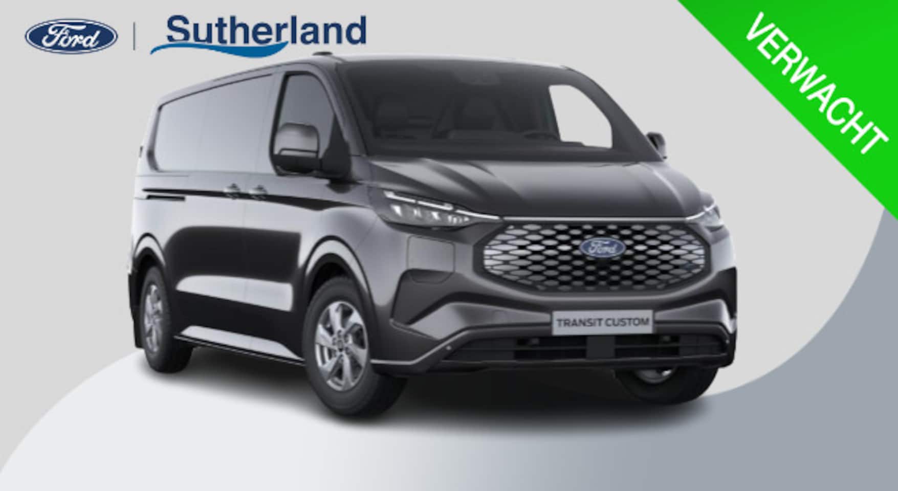 Ford E-Transit Cust. - 340 L2H1 Limited 71 kWh | Adaptive Cruise Control |Inklapbare trekhaak | 17 inch Lichtmeta - AutoWereld.nl