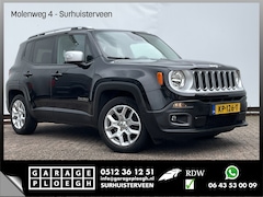 Jeep Renegade - 1.4 141pk Automaat Limited Pano Navi Clima Cruise Trekhaak