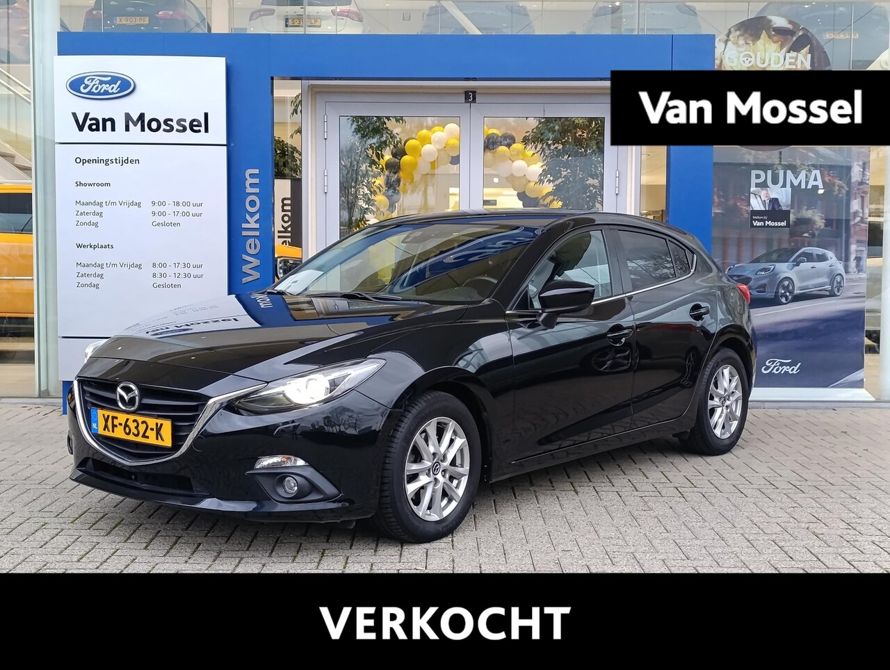 Mazda 3 - 2.0 TS+ | Cruise Control | Navigatie | Dodehoeksensoren | Stoelverwarming | Half-lederen b - AutoWereld.nl