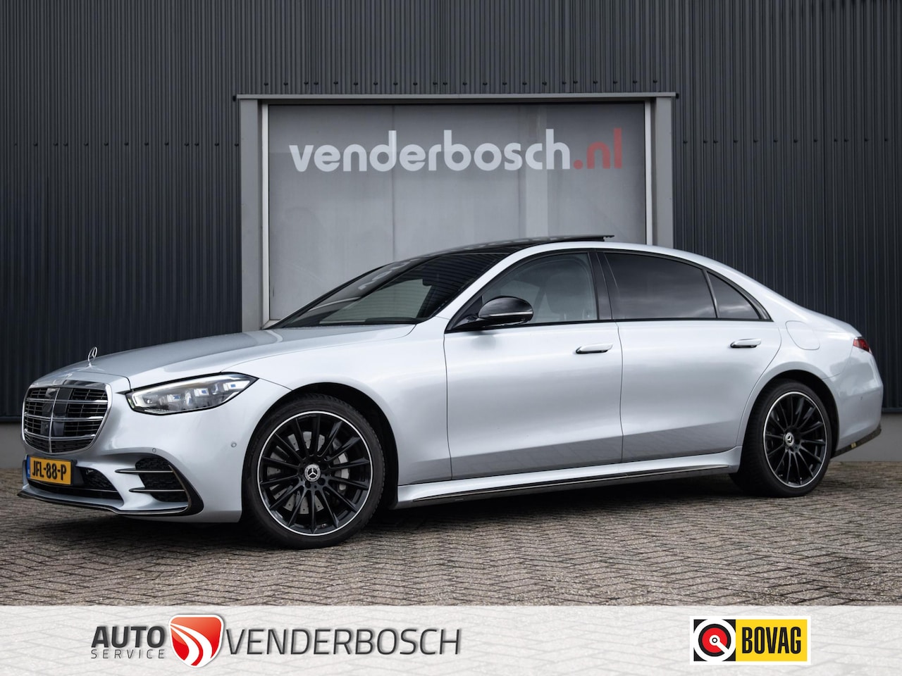 Mercedes-Benz S-klasse - 580e Lang AMG Line | Night | Achterasbesturing | Luchtvering | Burmester | Distronic Plus - AutoWereld.nl