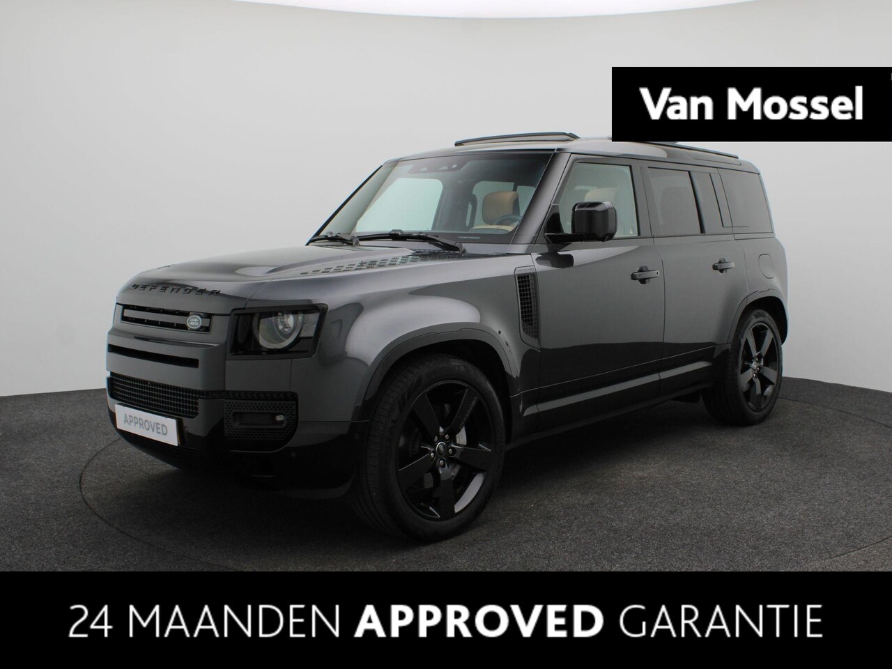 Land Rover Defender 110 - 2.0 P300e 110 X-Dynamic HSE Cold Climate Pack | Black Exterior Pack | 22" Inch Gloss Black - AutoWereld.nl