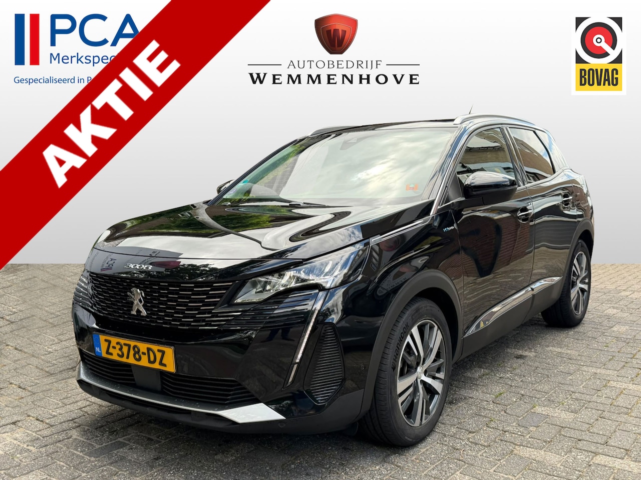 Peugeot 3008 - 1.6 HYbrid 225 Allure Pack Business 1.6 HYbrid 225 Allure Pack Business - AutoWereld.nl