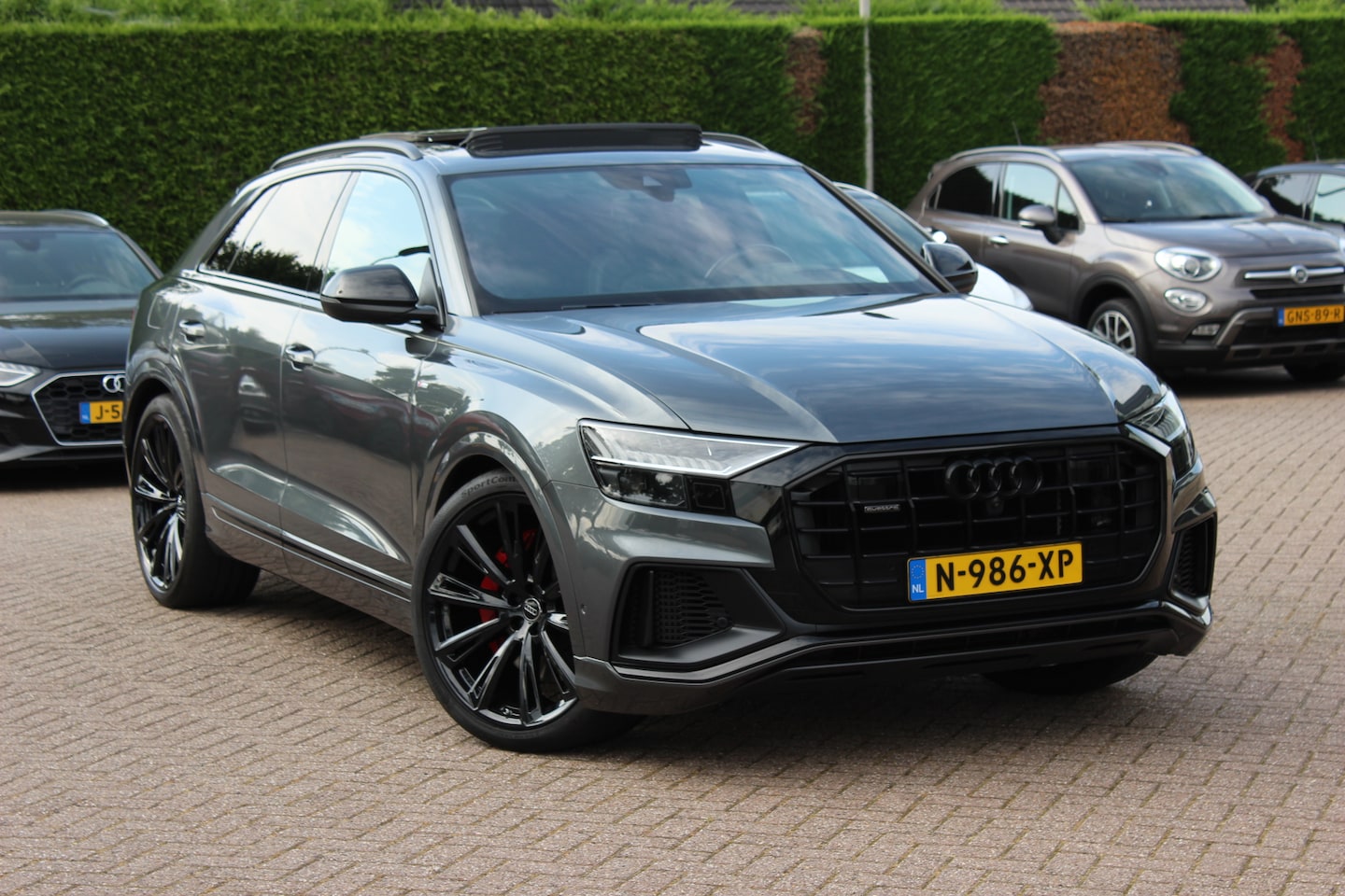 Audi Q8 - 60 TFSI e quattro Pro Line S Competition / Trekhaak / Panoramadak / 360Camera / Head-up / - AutoWereld.nl