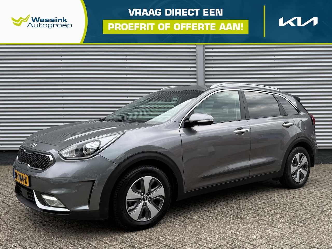 Kia Niro - 1.6 GDi Hybrid BusinessLine | Leer | Stoel/Stuurwielverwarming | Climate Control | Camera - AutoWereld.nl