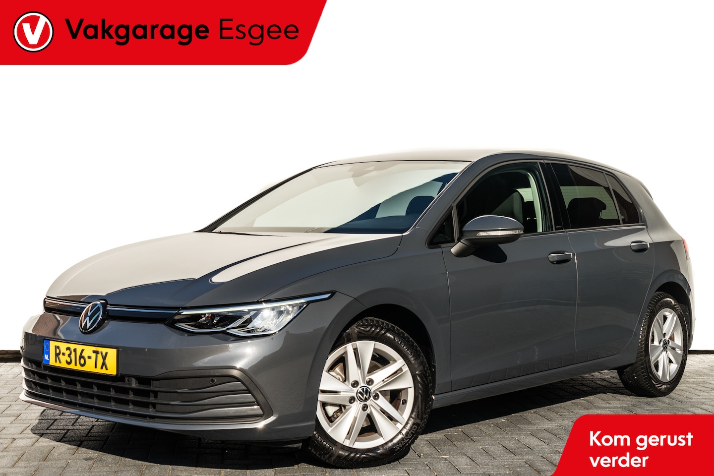 Volkswagen Golf - 8 1.0 TSI 110 PK Life | 61 Dkm | 5 Drs | Ned Auto | Dealer Onderhouden | | Clima | Pdc V/A - AutoWereld.nl