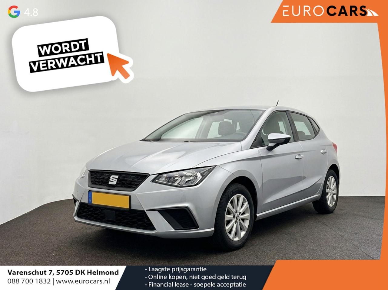 SEAT Ibiza - 1.0 TSI 110 pk DSG Urban Silver Full LED Navi 9,2 inch CarPlay Climatronic PDC Cruise Lane - AutoWereld.nl