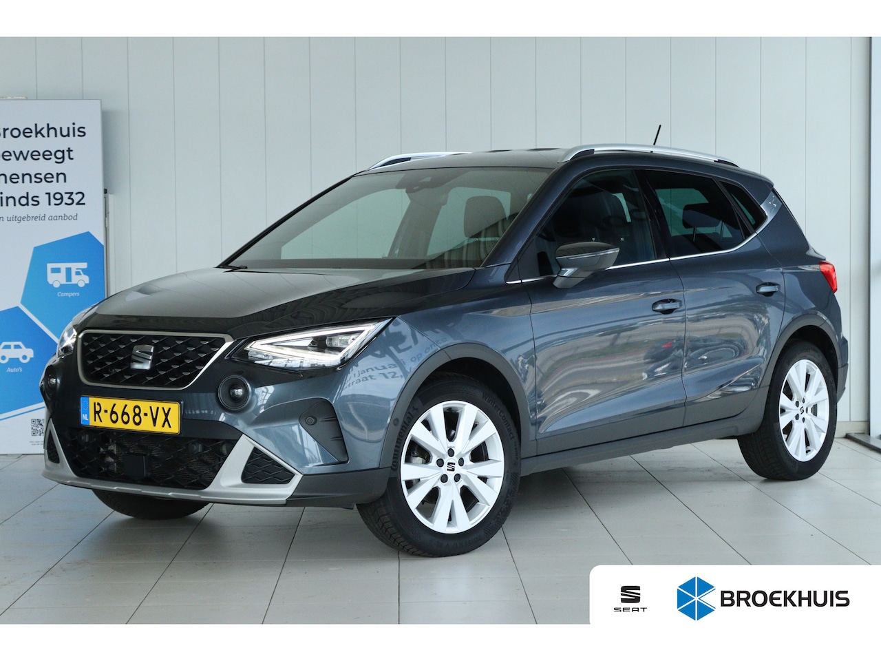 SEAT Arona - 1.0 TSI DSG Xperience Connect | Adapt. Cruise | Camera | Trekhaak | Stoelverwarming | LED - AutoWereld.nl