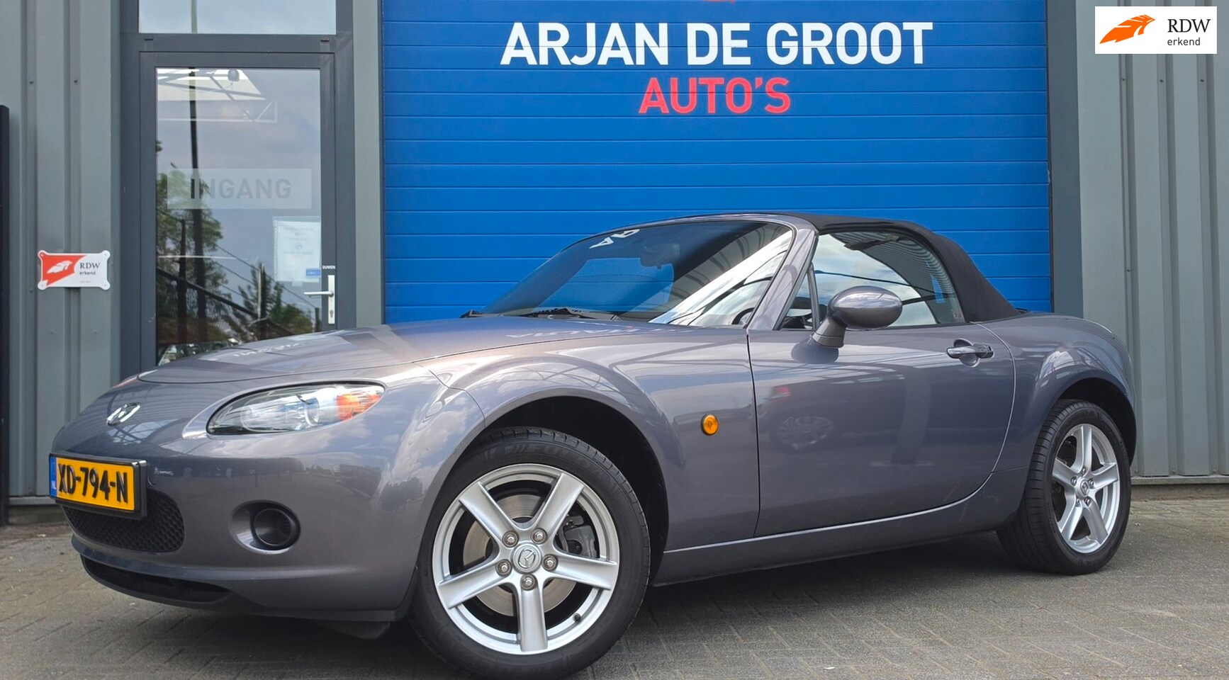 Mazda MX-5 - 1.8 Exclusive A/C Clima Nette staat! 79000KM! LM velgen - AutoWereld.nl
