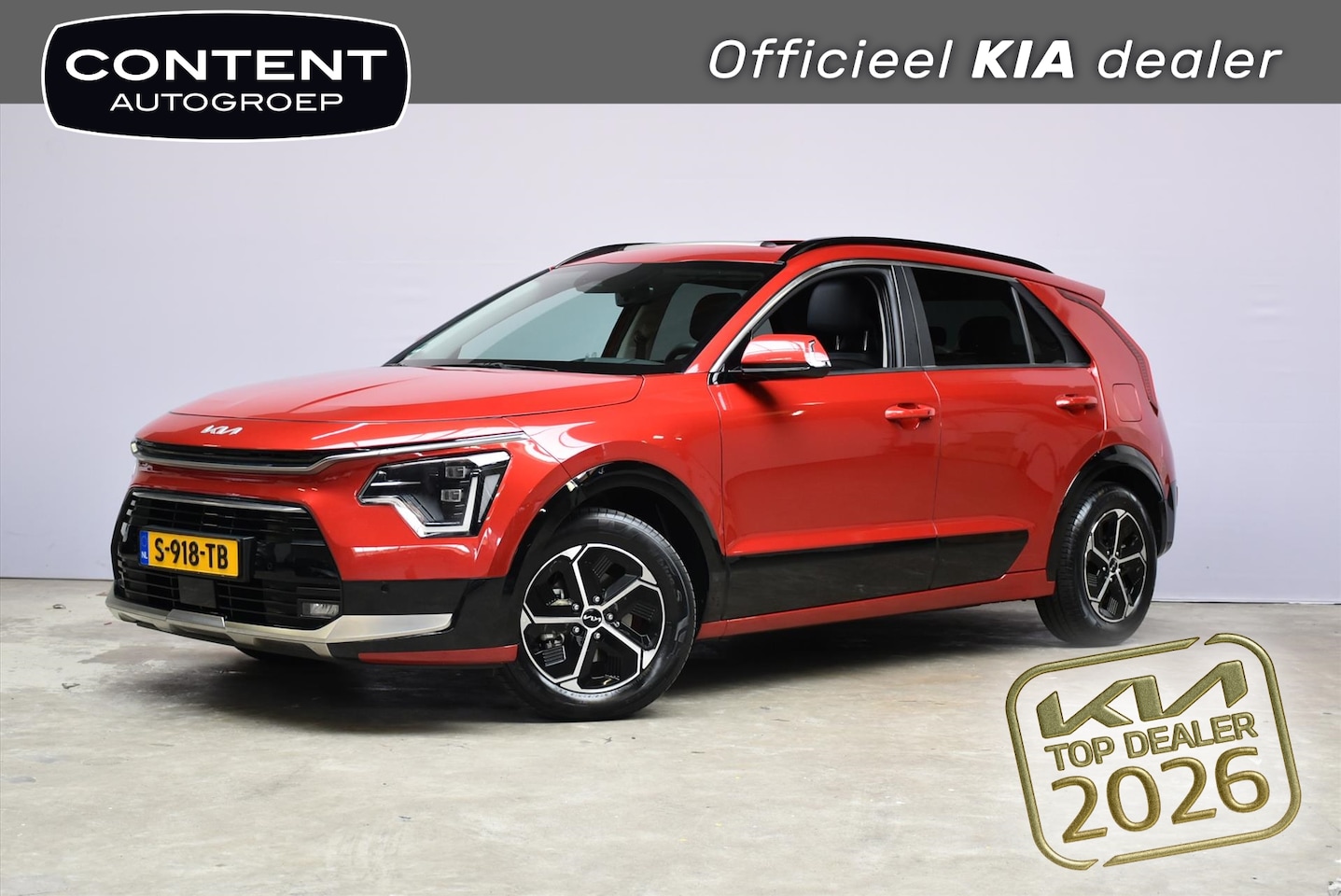 Kia Niro - 1.6 GDi Hybrid 141pk DCT6 DynamicPlusLine - AutoWereld.nl
