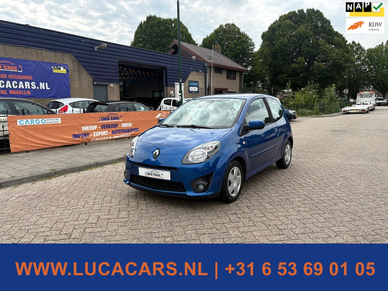 Renault Twingo - 1.2-16V Dynamique Airco 2X SLEUTEL + BOEKJES! - AutoWereld.nl
