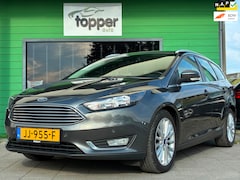 Ford Focus Wagon - 1.0 Titanium|1e Eigenaar|Navigatie|CruiseControl|Climatronic