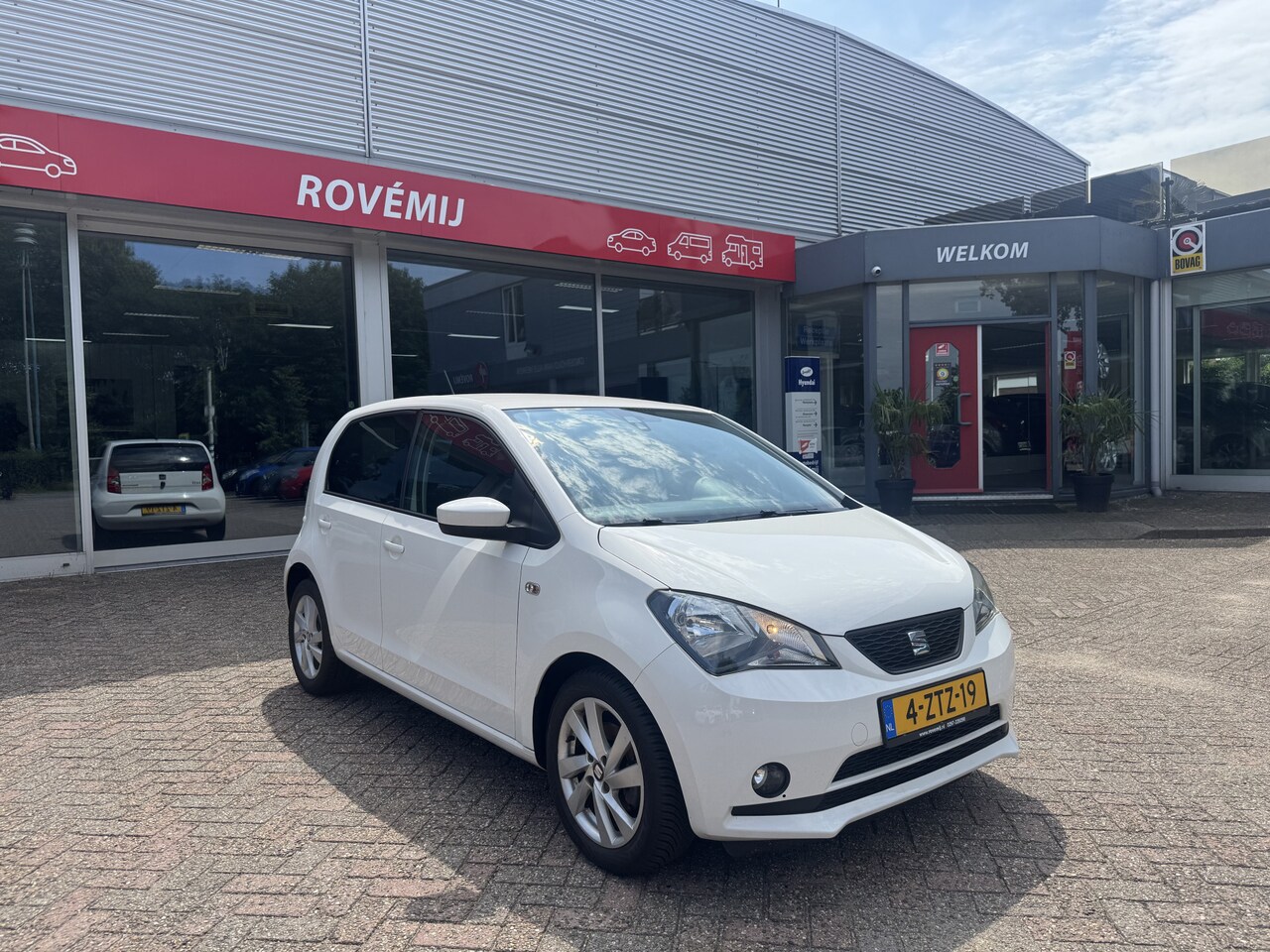 SEAT Mii - 1.0 Sport Dynamic Airco, Stoelverwarming, LM velgen, EL Ramen. - AutoWereld.nl