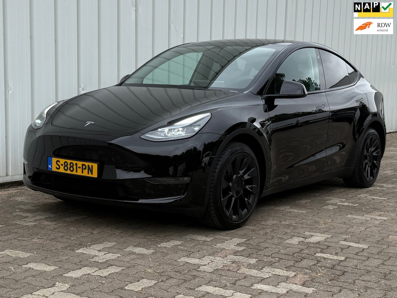 Tesla Model Y - Long Range AWD 75 kWh Fully Self Driving Trekhaak SoH 94% - AutoWereld.nl
