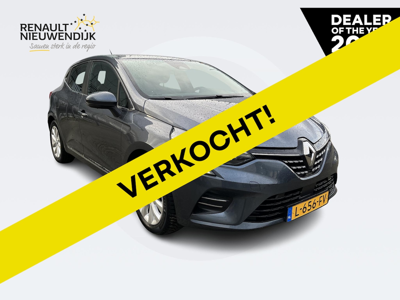 Renault Clio - 1.0 TCe Intens l CARPLAY l ANDROID AUTO l PDC l AIRCO l CRUISE - AutoWereld.nl