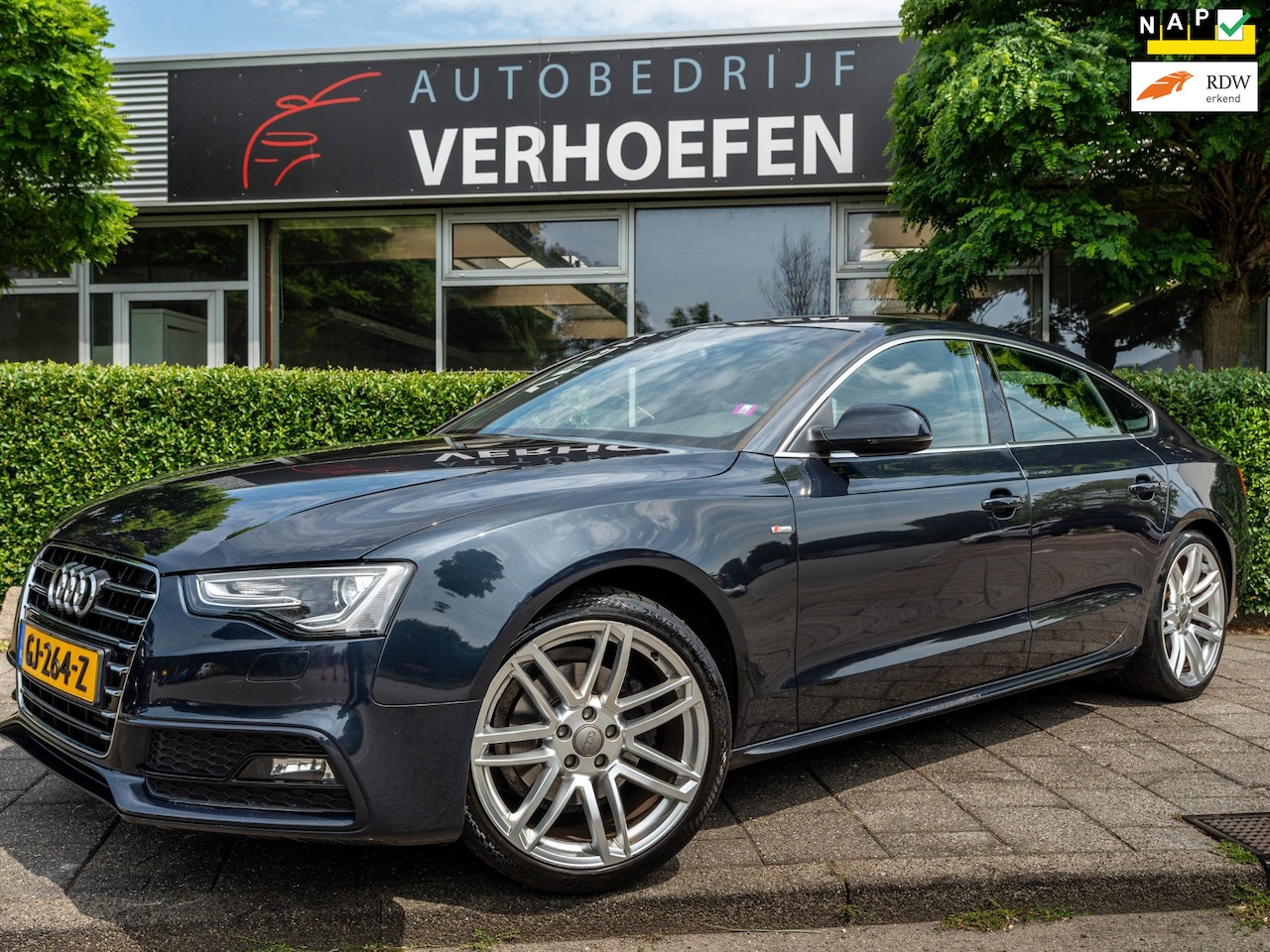 Audi A5 Sportback - 1.8 TFSI S Edition | 3 X S-LINE | AUTOMAAT | XENON | NAVIGATIE | NAP KM | ORG NL | CRUISE - AutoWereld.nl
