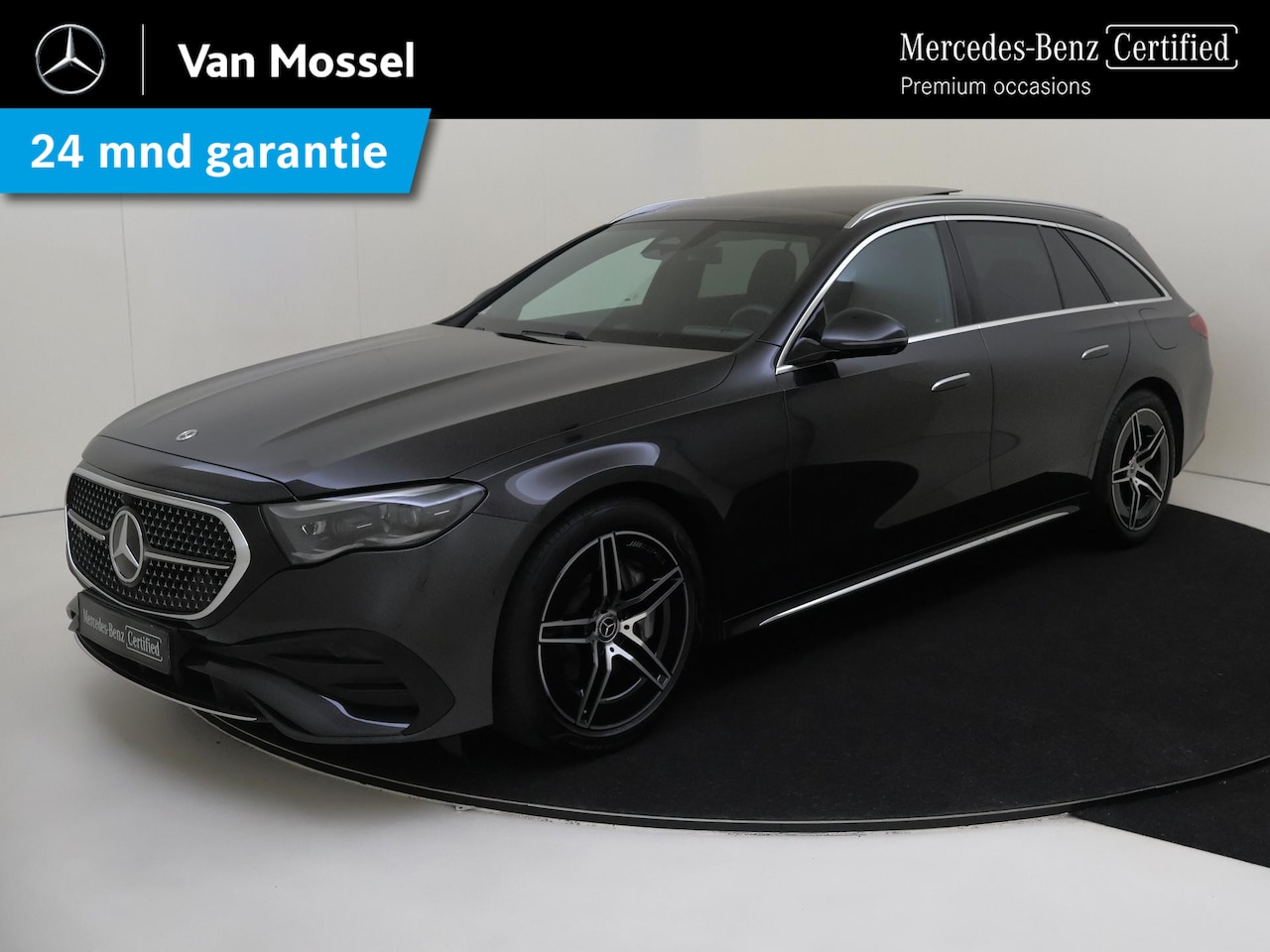 Mercedes-Benz E-klasse Estate - 300 e AMG Line / SUPERSCREEN/ Panoramadak/ Leder/ Stoelverwarming- & Ventilatie - AutoWereld.nl