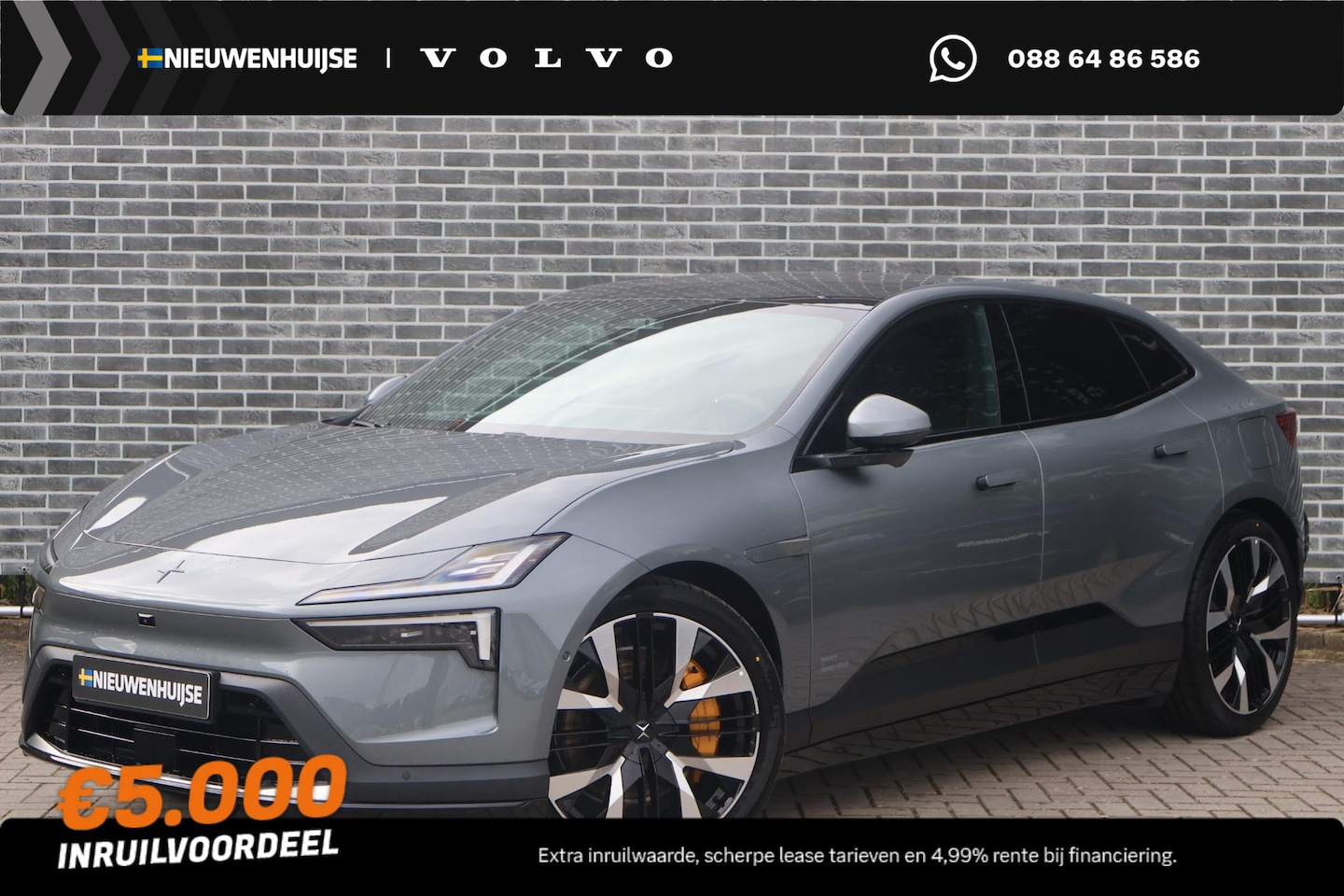 Polestar 4 - Long Range Dual motor Performance Plus 100 kWh Long Range Dual motor Performance Plus 100 kWh - AutoWereld.nl