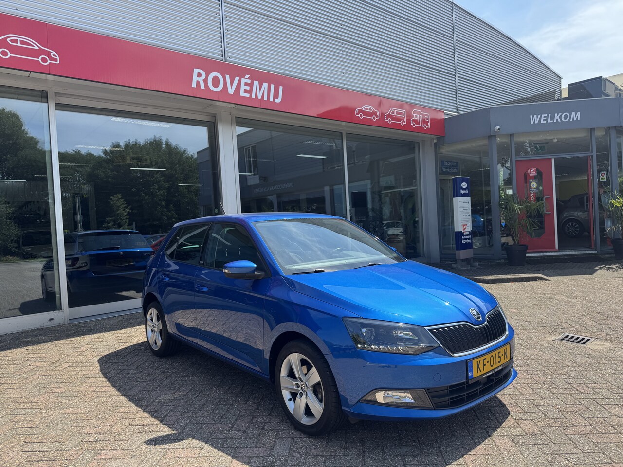 Skoda Fabia - 1.2 TSI JOY Clima, Cruise, Bluetooth, Stoelverwarming, LM Velgen, - AutoWereld.nl