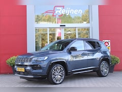 Jeep Compass - 4xe 240PK Plug-in Hybrid ELECTRIC SUMMIT | LEDEREN BEKLEDING | STOEL VENTILATIE | STOEL/ST