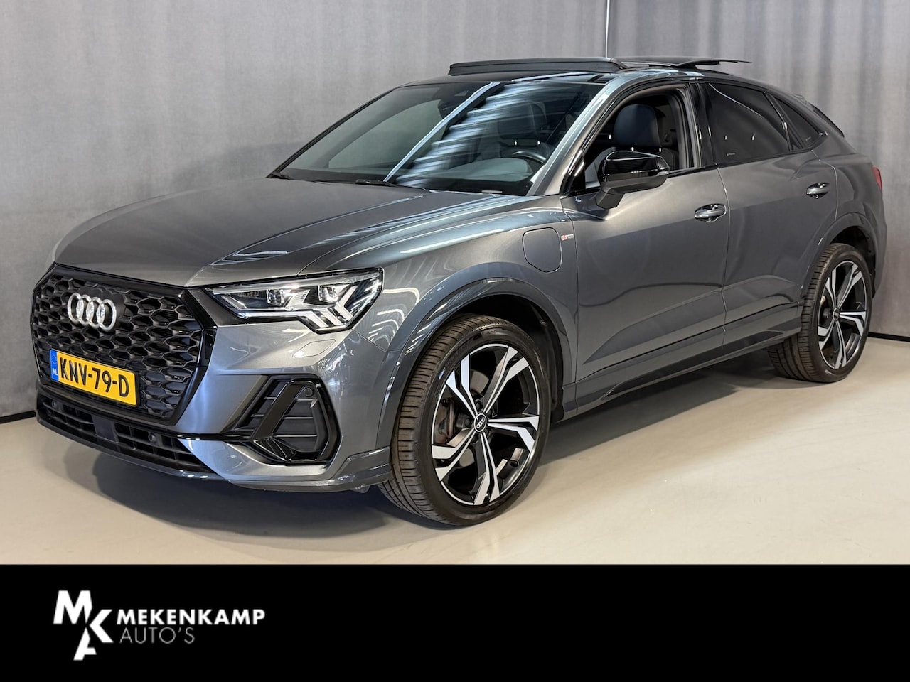 Audi Q3 Sportback - 45 TFSI e S Edition 20"/B&O/Panoramadak/Leder/Matrix LED/Dodehoek/Adaptieve cruise/Sfeerve - AutoWereld.nl