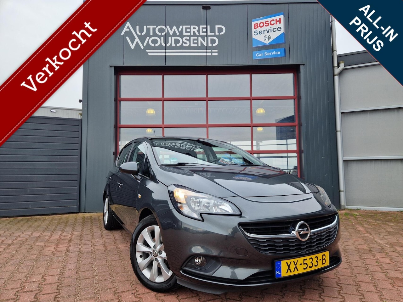 Opel Corsa - 1.4 Favourite 12MND BOVAG GAR|NAVI|TREKHAAK|PDC|AIRCO|LMV|BLUETOOTH| CC - AutoWereld.nl