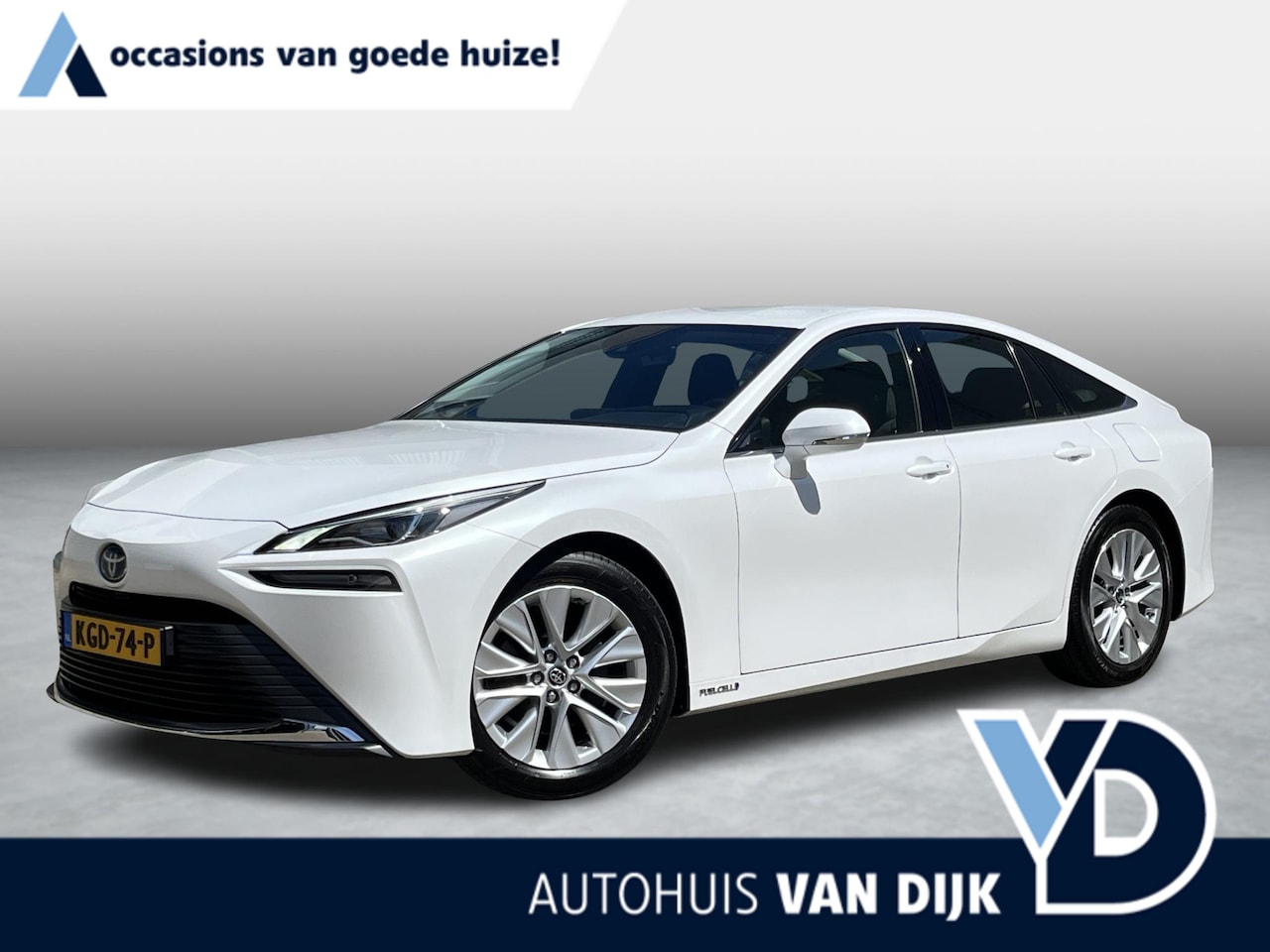 Toyota Mirai - Dynamic | Nieuwe auto! | /Adapt.Cruise/Clima/Camera/Elektr.Stoelverst./Stoelverw. - AutoWereld.nl