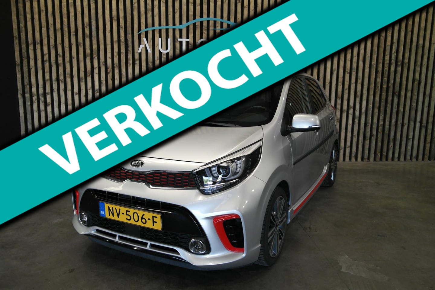 Kia Picanto - 1.2 CVVT GT-Line Leder, stoelverwarming, achteruitrijcamera - AutoWereld.nl