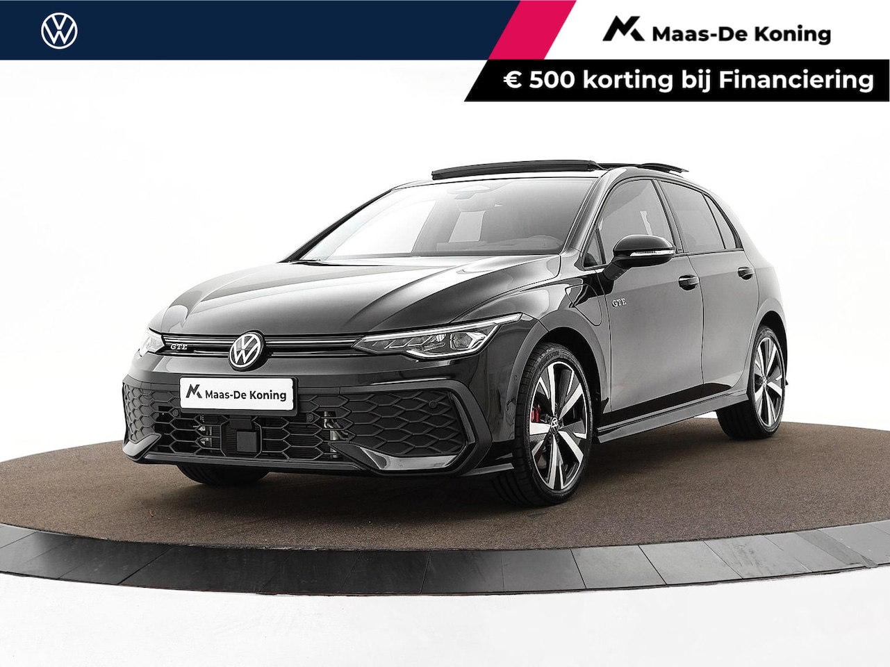 Volkswagen Golf - 1.5 eHybrid 272pk DSG GTE · Panoramadak · Camera · Head-Up Display · Inklap. Trekhaak · St - AutoWereld.nl