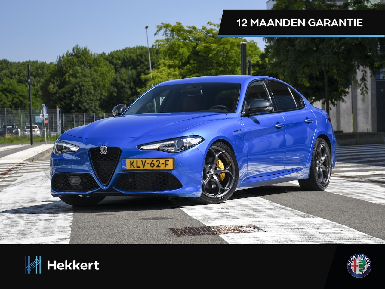 Alfa Romeo Giulia - Veloce 2.0T 280pk AWD Automaat MOOISTE VAN NL! BLU MISANO | RAGAZZON | COGNAC LEDER | 19'' - AutoWereld.nl