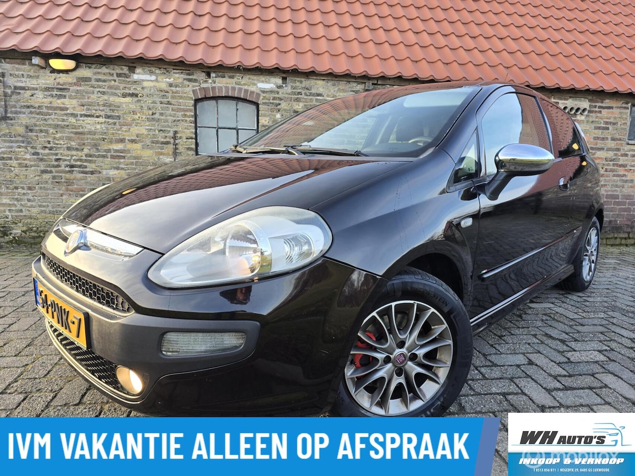 Fiat Punto Evo - 1.3 M-Jet Lounge nette auto! - AutoWereld.nl