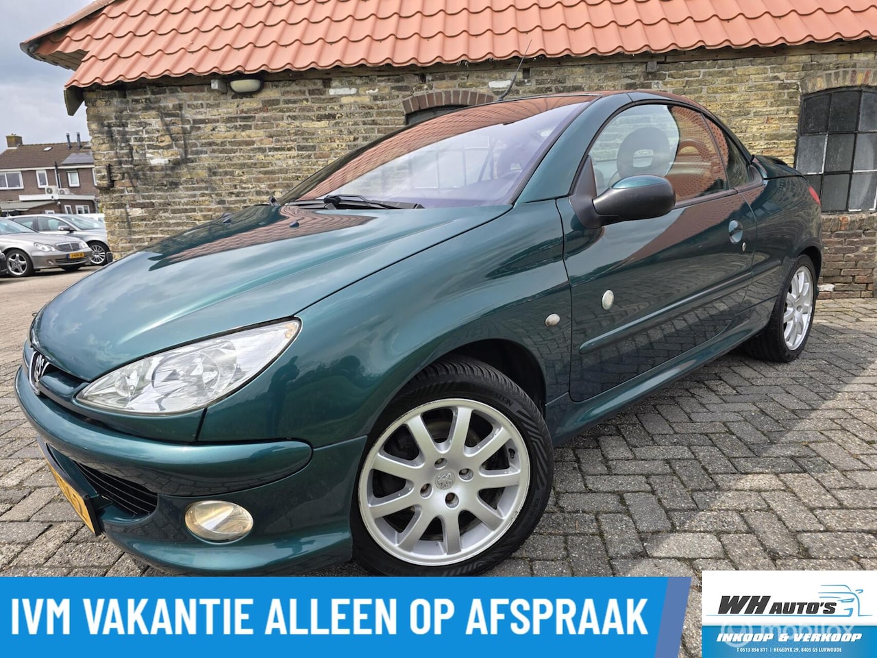 Peugeot 206 CC - 1.6-16V Roland Garros 1.6-16V Roland Garros - AutoWereld.nl