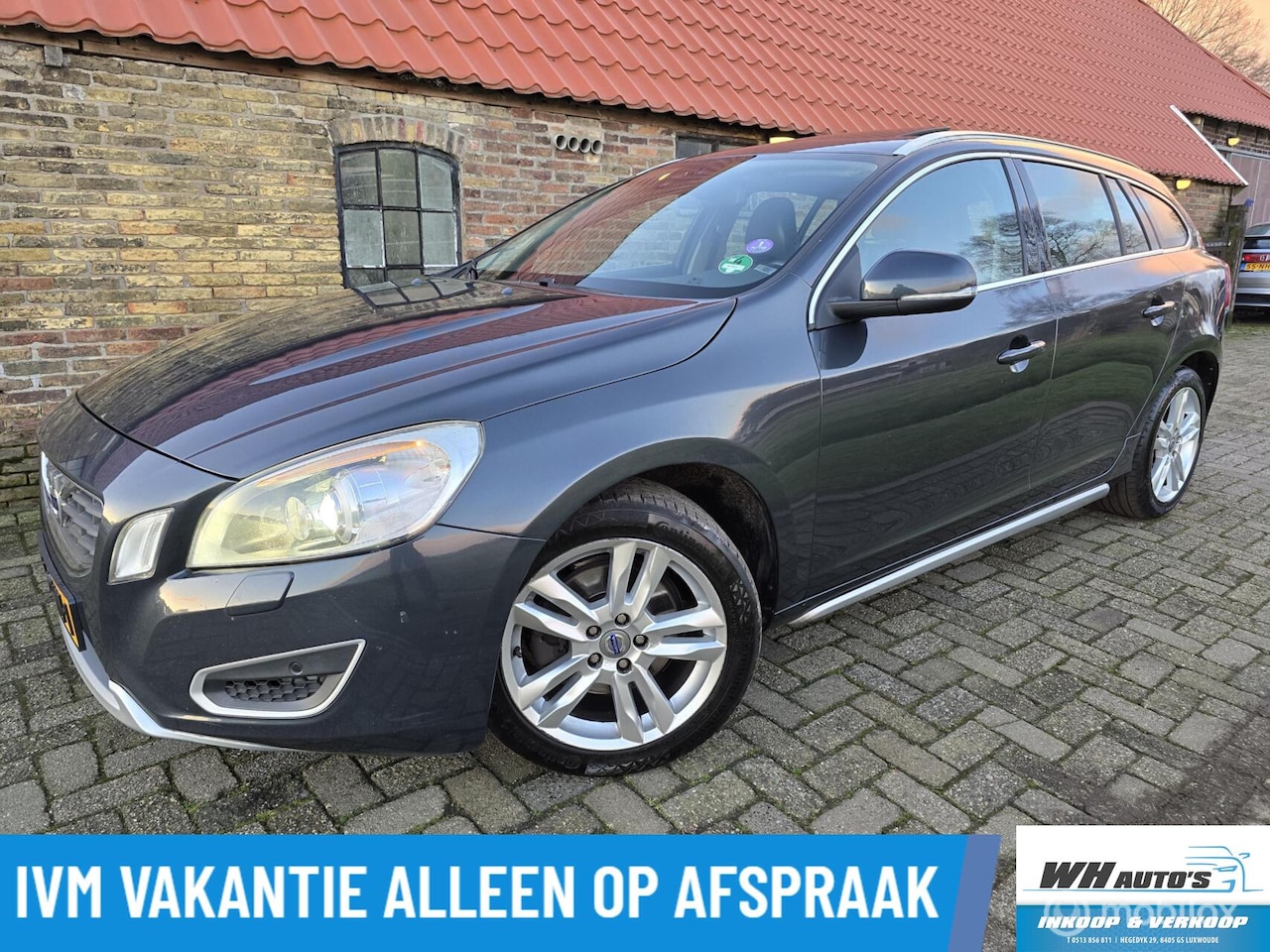 Volvo V60 - 1.6 T4 Summum 180pk | Xenon | open dak| Trekhaak - AutoWereld.nl