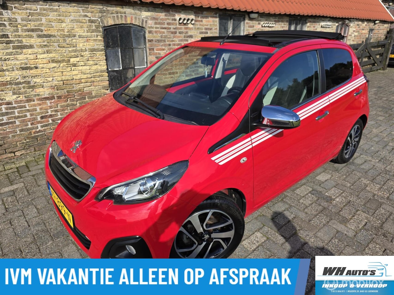Peugeot 108 - 1.2 Puretech Allure TOP! Cabrio | Camera - AutoWereld.nl