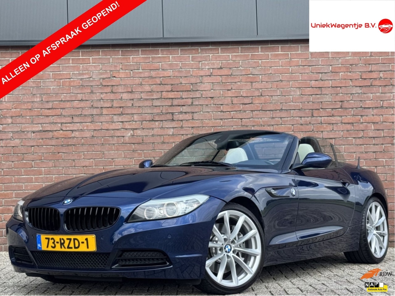 BMW Z4 Roadster - SDRIVE 35I EXECUTIVE | DEALER OH! | LEDER! - AutoWereld.nl