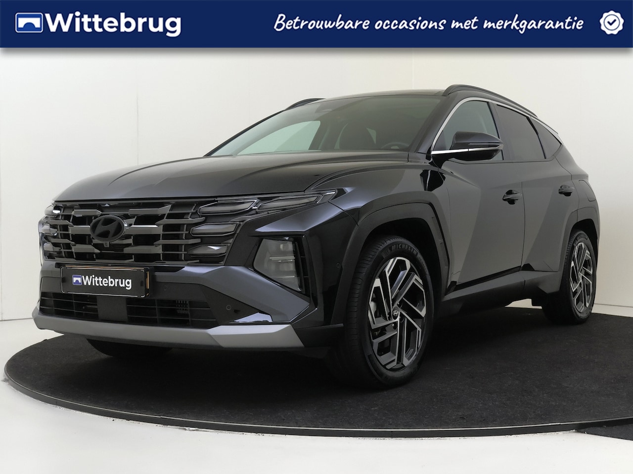 Hyundai Tucson - 1.6 T-GDI PHEV Premium Sky OPEN DAK | LEDER | MATRIX LED VERLICHTING | ZEER LUXE! - AutoWereld.nl