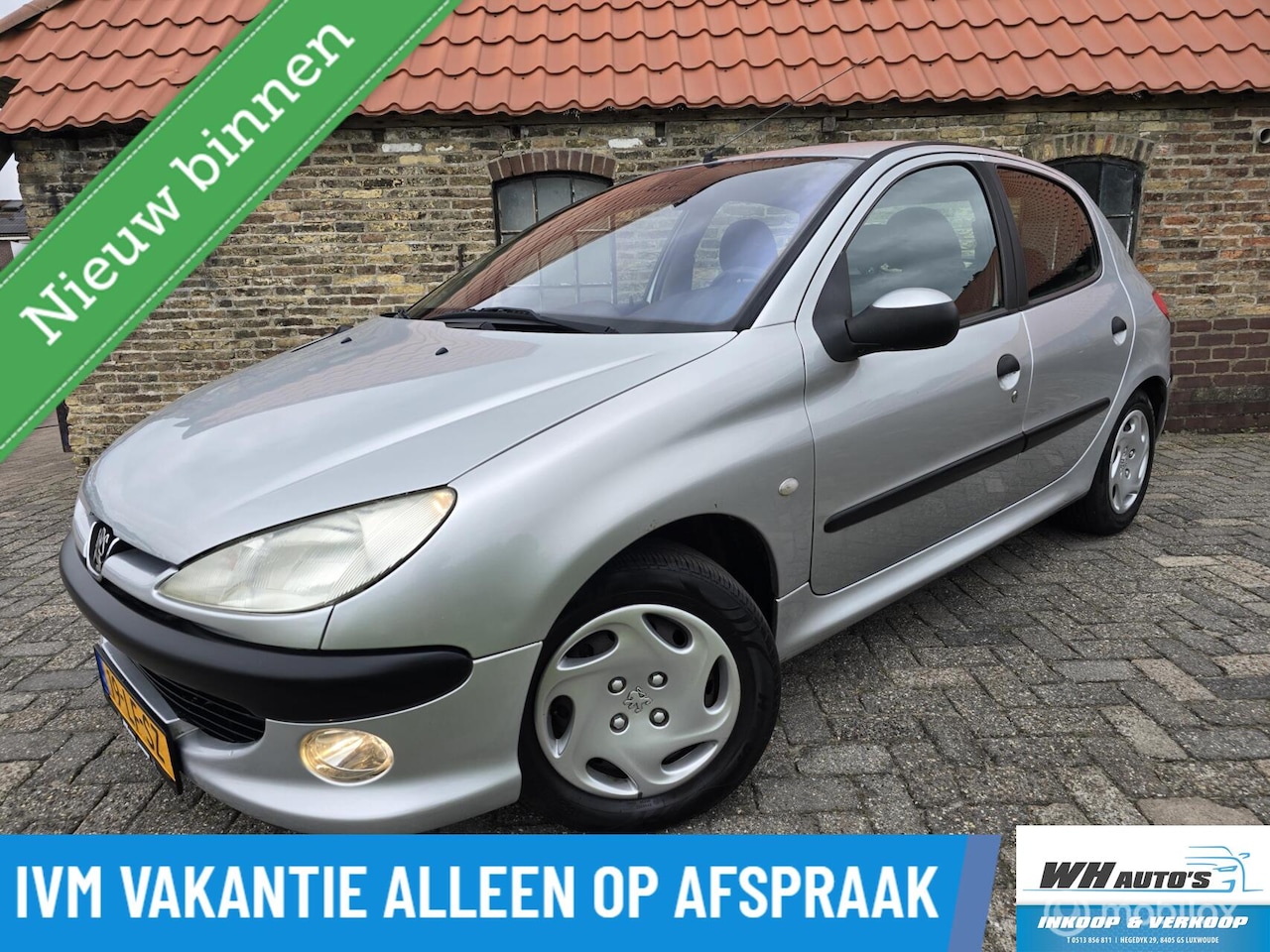 Peugeot 206 - 1.6-16V Gentry nette auto! - AutoWereld.nl