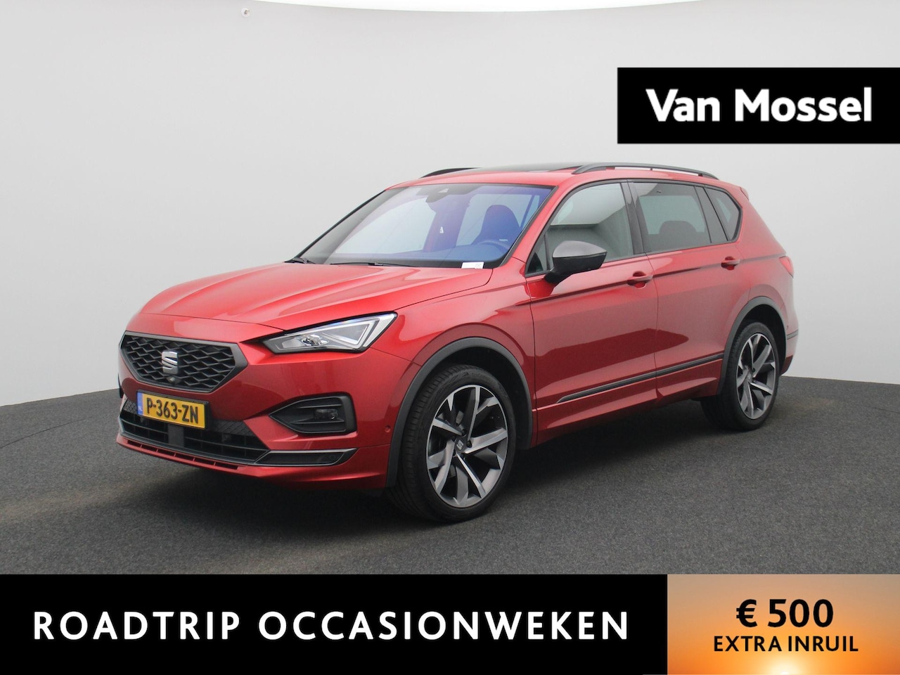 SEAT Tarraco - 1.5 TSI FR Business Intense | PANORAMADAK | CLIMATE CONTROL | STOELVERWARMING | NAVIGATIE - AutoWereld.nl
