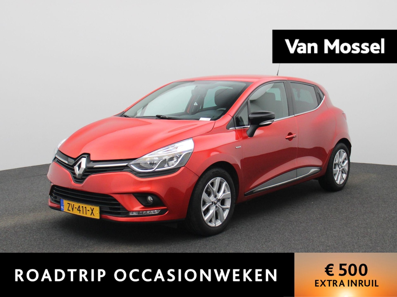 Renault Clio - 0.9 TCe Limited | NAVIGATIE | PARKEERSENSOREN | AIRCO | CRUISE CONTROL | - AutoWereld.nl
