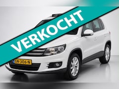Volkswagen Tiguan - 2.0 TDI Automaat Sport&Style 4Motion pano Navi leer clima cruise controle lm-velgen elektr