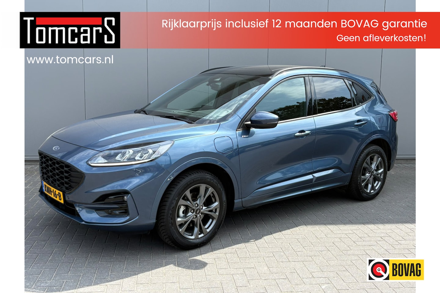 Ford Kuga - 2.5 PHEV ST-Line Pano-dak/Camera/Elektr.-klep/Winter-pack/Parkeerhulp - AutoWereld.nl
